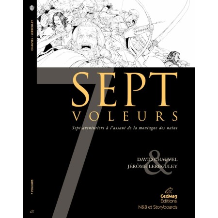 Septs voleurs, N&B et Storyboards