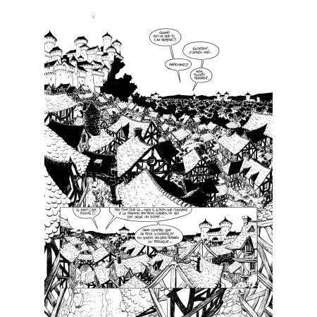 Septs voleurs, N&B et Storyboards