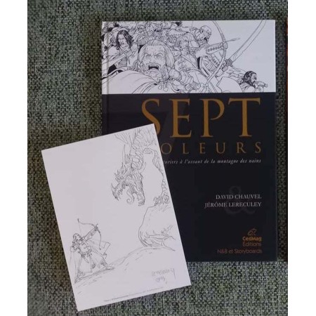 Septs voleurs, N&B et Storyboards