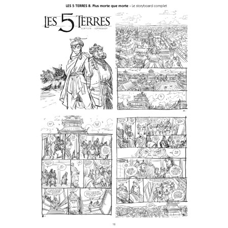 Les 5 Terres, les Storyboards du cycle de Lys