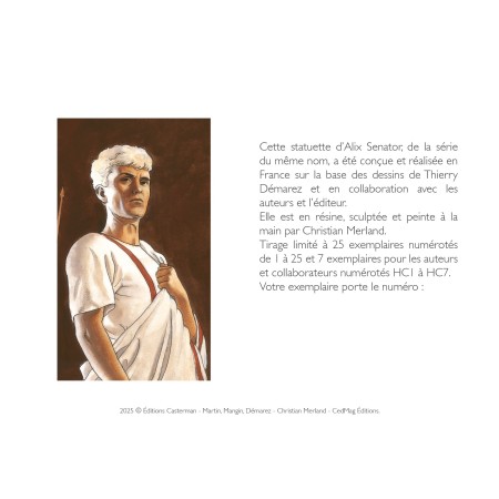 Alix Senator, la statuette